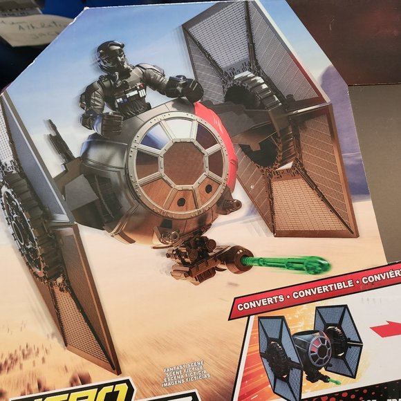 Star Wars The Force Awakens Hero Masher Pilot and Tank Fighter - Picture 2 of 9